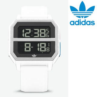 Adidas ADZ163273-00 Archive R2 นาฬิกาข้อมือผู้ชายและผู้หญิง สีขาว