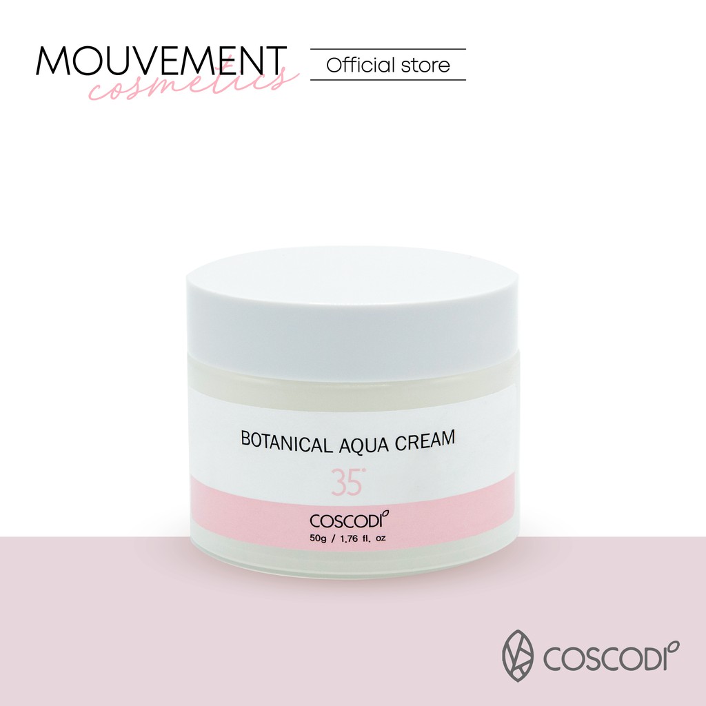 COSCODI 35° Botanical Aqua Cream (Mouvement Cosmetics) | Shopee Thailand
