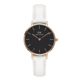 DANIEL WELLINGTON CLASSIC PETITE BONDI 28 MM ROSEGOLD นาฬิกาแบรนด์เนม สายสแตนเลส 100% U-197