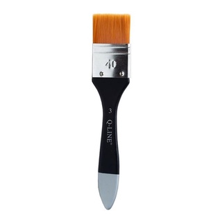 Q LINE    FLAT BRUSH