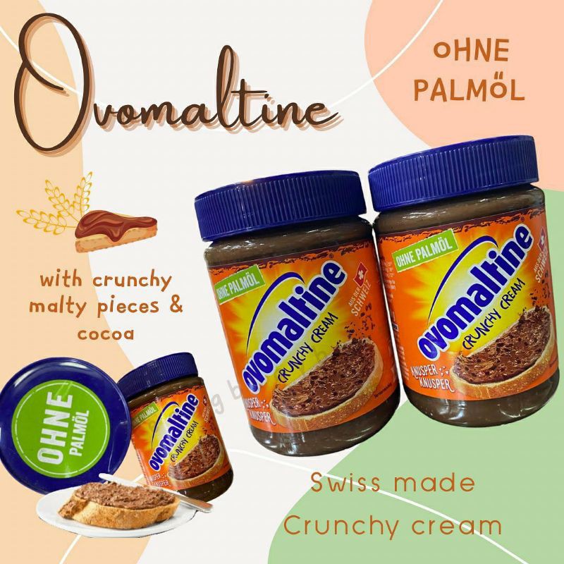 Ovomaltine Crunchy Cream โอวัลตินครันชี่