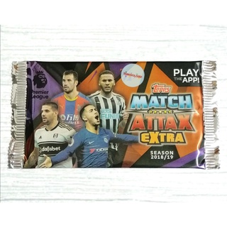 (Sealed Pack) Match Attax EXTRA 2018/19 VERSION U.K.(Promotional Packet) (ซองสุ่มการ์ด)