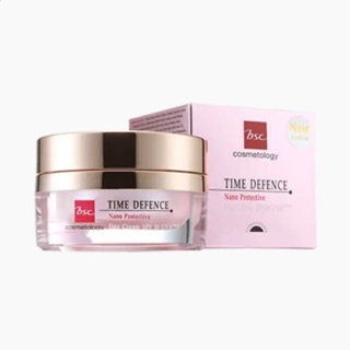 BSC TIME DEFENCE NANO PROTECTIVE DAY CREAM SPF20 UVA+++ (กระปุกใหญ่ 30 กรัม) ครีมกลางวัน