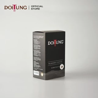 DoiTung Coffee Bean - Peaberry Dark Roast (200 g.) กาแฟ คั่ว เมล็ด พีเบอร์รี่ ดาร์ก โรสต์ ดอยตุง