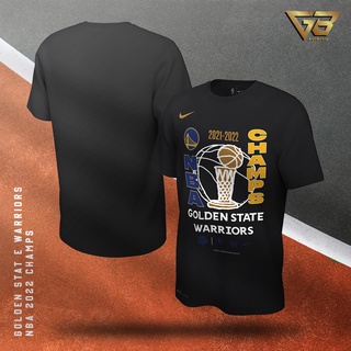 Golden State Warriors 2022 เสื้อยืดบาสเก็ตบอล ลาย NBA Champions Locker Room Edition สีดํา