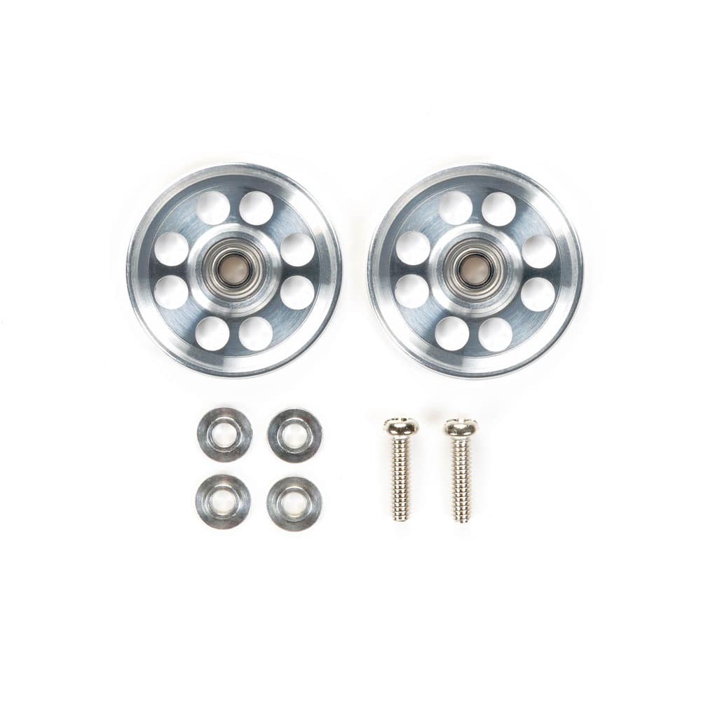 TAMIYA 95563 HG Lightweight 17mm Aluminum Ball-Race Rollers (Ringless)