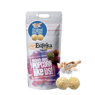 Eureka popcorn รส Original Seasalt (รสดั้งเดิม) ขนาด 140 g