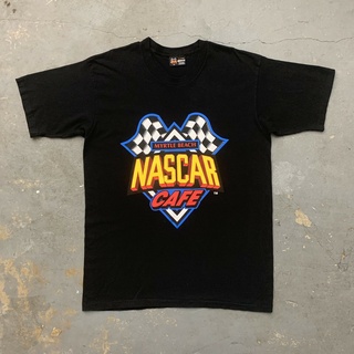 [S-5XL] เสื้อยืด ผ้าฝ้าย ลาย Nascar Cafe intage 90s NCejmd45GFokfj66