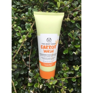 THE BODY SHOP CARROT WASH ENERGIZING FACE CLEANSER ปริมาณ 100 ml