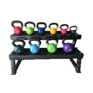 เคทเทิลเบล  kettlebell 2-20 kg.พร้อมชั้นวาง