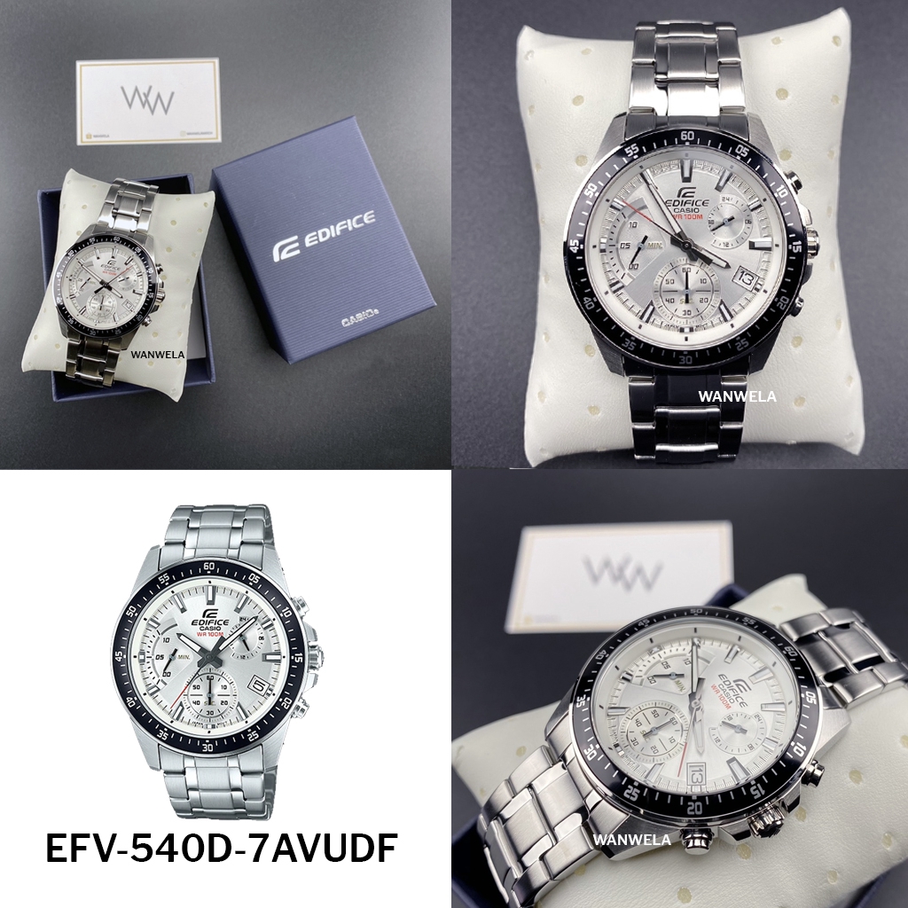 ของแท้ นาฬิกาข้อมือ Casio EDIFICE รุ่น EFV-540 ประกัน CMG E0u9