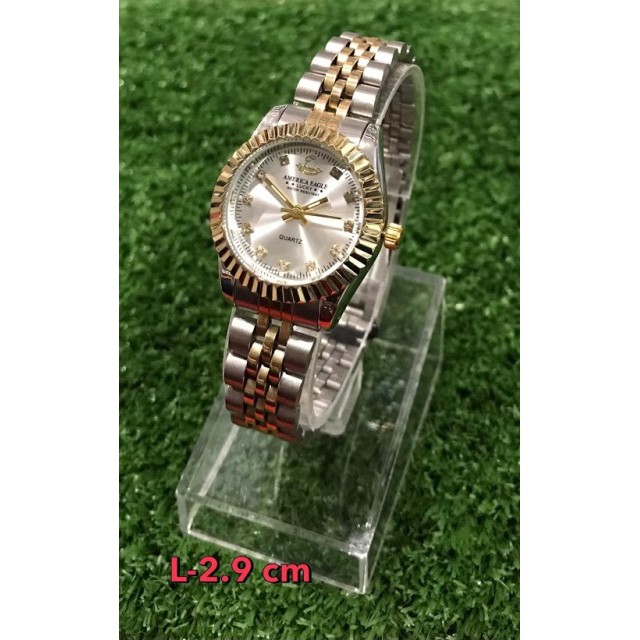 นาฬิกาข้อมือผู้หญิง American Eagle สีทูโทนทอง#001