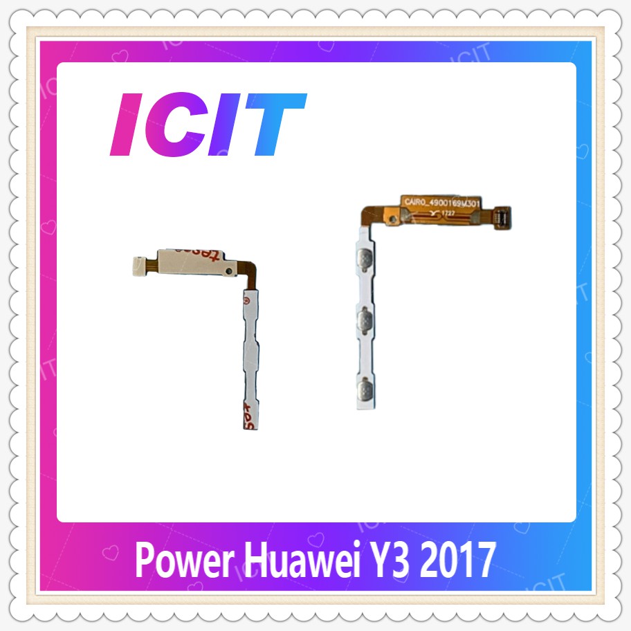 power Huawei Y3 2017/Y3 2018/CRO-L22 อะไหล่แพรสวิตช์ ปิดเปิด Power on-off (ได้1ชิ้นค่ะ) อะไหล่มือถือ ICIT-Display