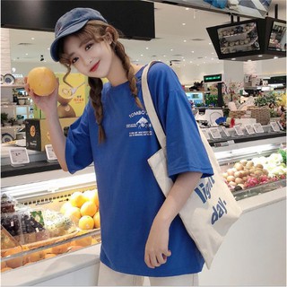 เสื้อ ovesize ผ้าฝ้าย 100%