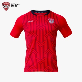 Muangthong United : เสื้อซ้อมเมืองทองยูไนเต็ด สีแดง : Training Jersey RED2021-22