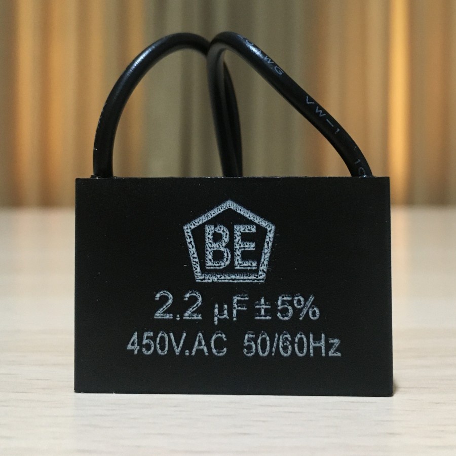 2.2uf 450V 2.2 UF 450 VOLT CBB61 ปั๊มน้ําพัดลมกล่อง CAPACITOR