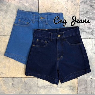 S-42 CNG jeans กางเกงยีนส์ขาสั้น มี 2 สีจ้า ผ้าไม่ยืด ยาวประมาณ 14-15 นิ้ว