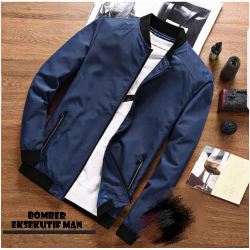 BOMBER MAN JACKET / EXECUTIVE BOMBER MAN / PLAIN BOMBER