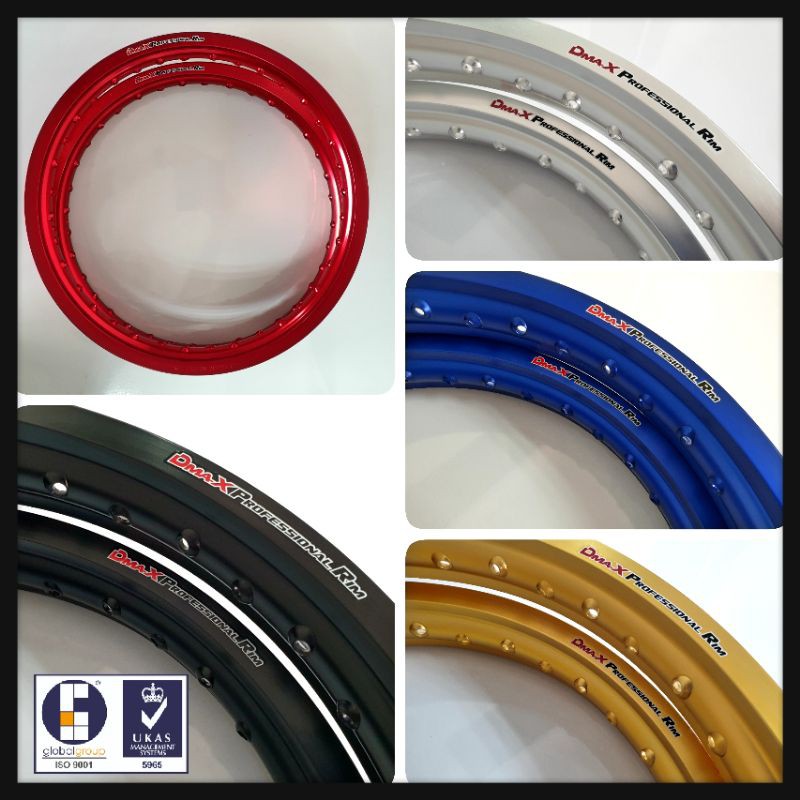 วงล้อ DmaXProfessional Rim 1.20×17,1.40×17,1.60x17,1.85×17,2.15x17,1.40x14,1.60x14,1.85x14 ขอบเรียบ 
