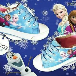 รองเท้าผ้าใบเด็ก Frozen