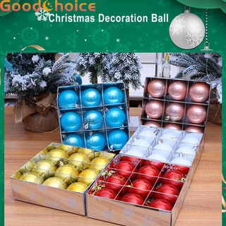 【Good】Christmas Balls 9Pcs/box Baubles Christmas Tree Lightweight High Quality【Ready Stock】