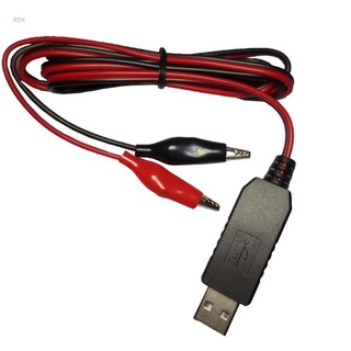 ROX AA AAA Battery Eliminator USB 5V to 1.5V/3V/4.5V Step-down Cable for Clocks Toys