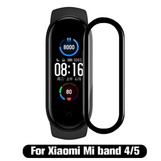 3D PET Full Coverage Screen Protector สำหรับ Xiaomi Mi Band 4 5 Miband 4 5 6