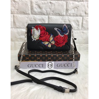 กระเป๋าสะพาย Charles Pedro Embroidery Shoulder Bag 2017