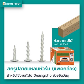 Profast สกรูเกลียวปล่อยหัวบัททอน ใช้งานอเนกประสงค์ปลายแหลม มี 3 ขนาด สกรูหัวคมเจาะเร็วใช้งานง่าย แพ็คใหญ่ สุดคุ้ม