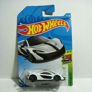 รถเหล็ก Hot wheels MCLAREN P1 สีขาว (Ib19)