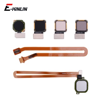 ตัวเชื่อมต่อเครื่องสแกนลายนิ้วมือ สําหรับ HuaWei Mate 10 9 Pro Lite Touch Sensor ID Home Return Button Key Connection Flex Cable