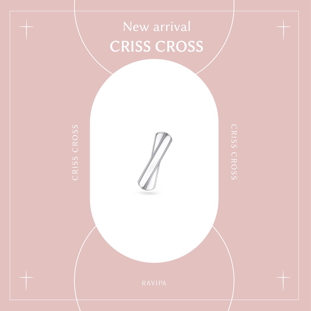 Ravipa | Criss Cross Mark - Charm