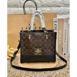 COACH FIELD TOTE 22 SMALL BAG ((C5122))