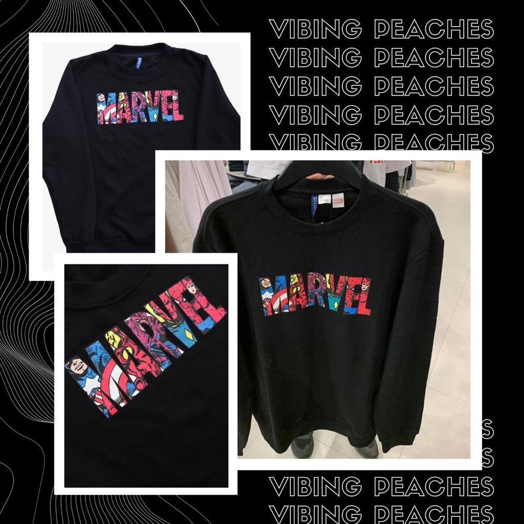 Original MARVEL H&M HNM Crewneck (Unisex)