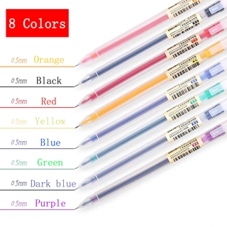 ปากกาแปรงสีน้ํา 8 สี 0.5 มม. 1 ชิ้น