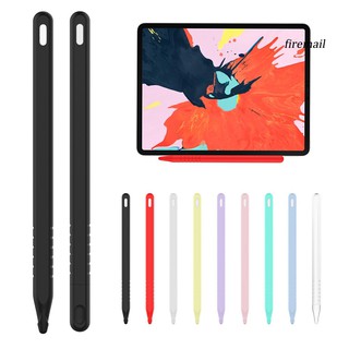 ปากกาทัชสกรีน Stylus Silicone Anti-Slip Stylus Pen Case Protective Case Cover for Apples Pencil 2