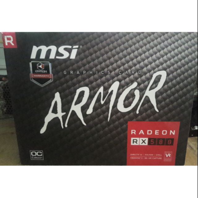 MSI RX 580 ARMOR 8GB OC