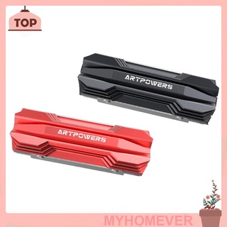 Myhomever Ssd ฮีทซิงค์ระบายความร้อนอลูมิเนียมแผ่น M.2 2280 Nvme