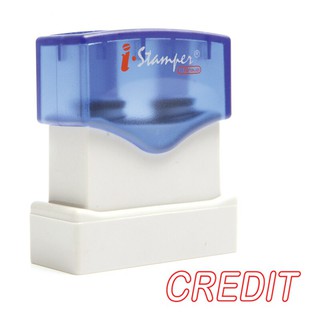 ตรายางหมึกในตัว "CREDIT" i-Stamper C03/Self-inking rubber stamp "CREDIT" i-Stamper C03