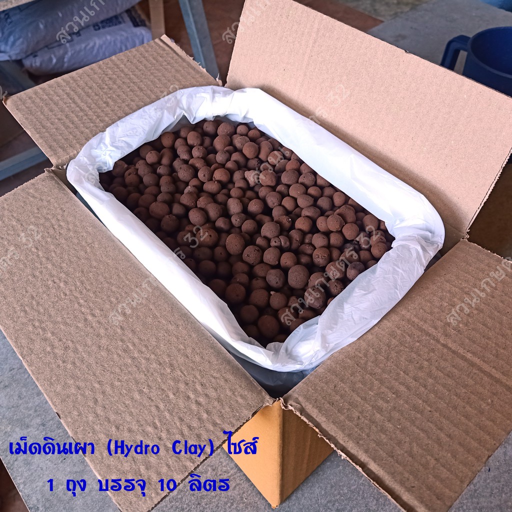 เม็ดดินเผามวลเบา แบ่งขาย 10 ลิตร Hydro Clay ดินเผามวลเบา รูปที่ 2