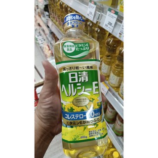 ecook ญี่ปุ่น น้ำมัน เรฟซีด ผ่านกรรมวิธี hisupa fuji nisshin oillio herushi salad oil 600g