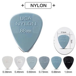 ปิ๊ค Nylon ของแท้ 100% ครบทุกขนาด DUNLOP Guitar pick