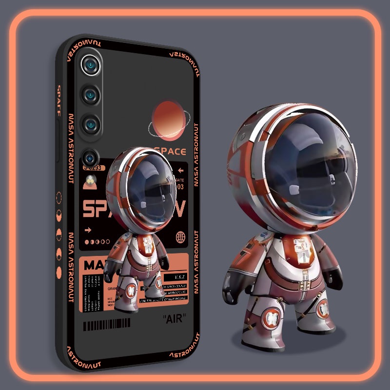 เคสโทรศัพท์มือถือซิลิโคน ลายนักบินอวกาศ สําหรับ Xiaomi Mi 10 Pro Lite 10S 9 8
