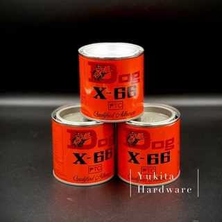(ยกลัง 24 ชิ้น 600ml ใหญ่) ตราหมา Dog x-66 กาวยางอเนกประสงค์ สารพัดประโยชน์ กาวติดหนัง กาวซ่อมรองเท้า