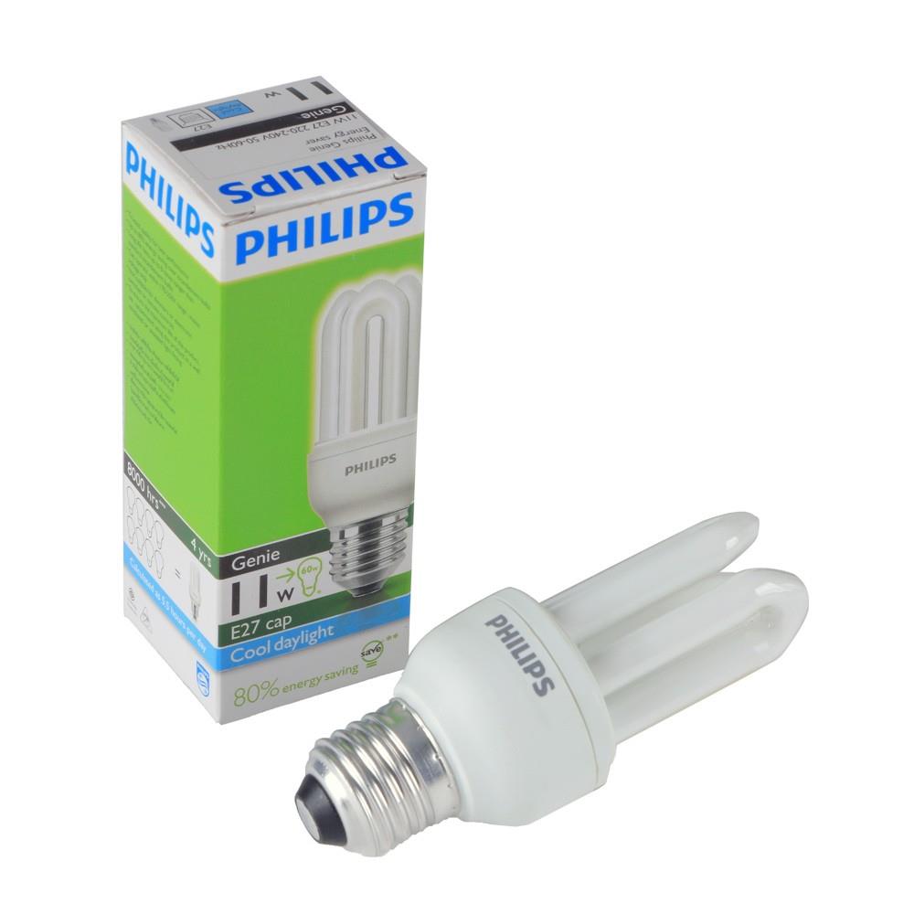 หลอดประหยัดไฟ PHILIPS GENIE 11W/CDL