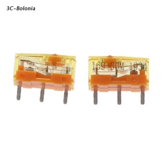 【PC】 New Arrival  2Pcs/pack TTC Dustproof Gold Mouse Micro Switch Micro Button Gold Contactor 30 Million Click lifetime Repair Parts