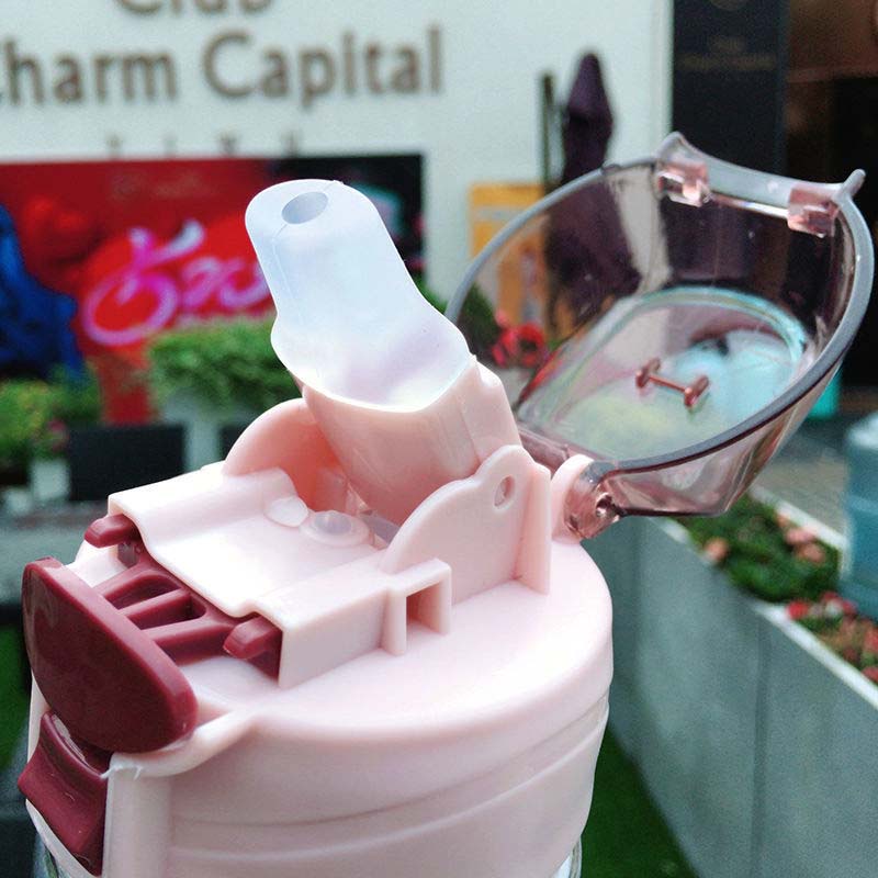กระติกน้ำเด็ก พร้อมส่ง ขวดน้ำเด็กไปโรงเรียนมีหลอด วัสดุ Tritan Bpa Free Water Bottle for Kids 650ml ราคา ถูกที่สุด ดีลบีเคเค แกลเลอรีภาพที่ 9
