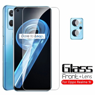 2in1 ฟิล์มกระจกนิรภัยกันรอยเลนส์กล้อง สําหรับ Realme 9 Pro Plus Pro+ 8i 9i 8 Pro GT Master Neo 2 Neo2 5G 4G Screen Protector Tempred Glass