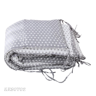 [KESOTO2] Baby Bed Bumper Cushion 30x170cm , Durable &amp; Breathable Bedding Crib Bed Bumper