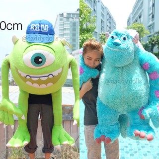 ตุ๊กตา Mike Wazowski ไมค์วาซาวสกี้ &amp; Sulley ซัลลี่ XL/XXL/XXXL Monsters Inc ไมค์ Sully ตุ๊กตาไซส์ใหญ่ ตุ๊กตาจัมโบ้